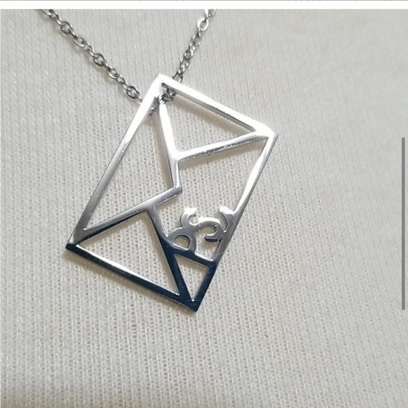 🔵🆕Envelope PS Necklas - Picture 5 of 6